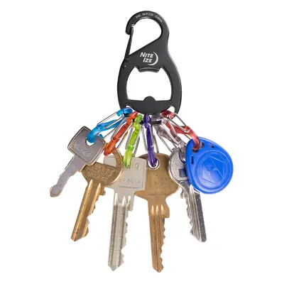 Nite Ize KeyRack+ S-Biner Karabiner - black