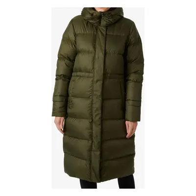 Helly Hansen Essence Long Down Coat Női tollkabát - utility green/snow