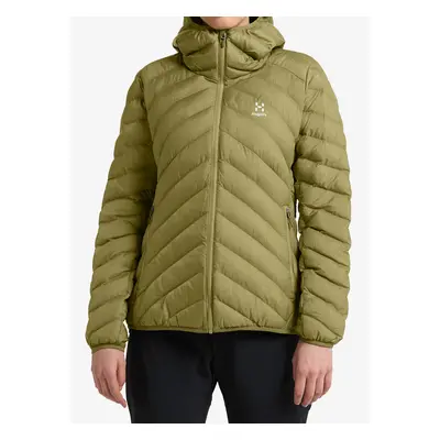 Haglofs Sarna Mimic Hood Női bélelt kabát - olive green