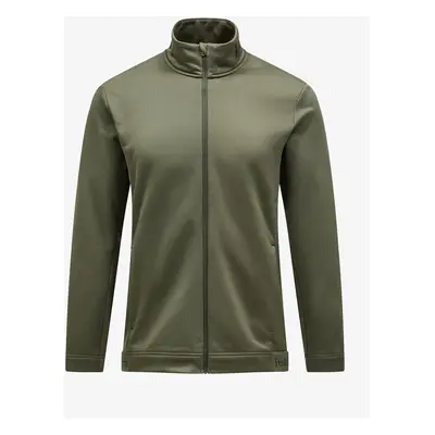 Peak Performance Rider Tech Zip Jacket Férfi pulóver - pine needle