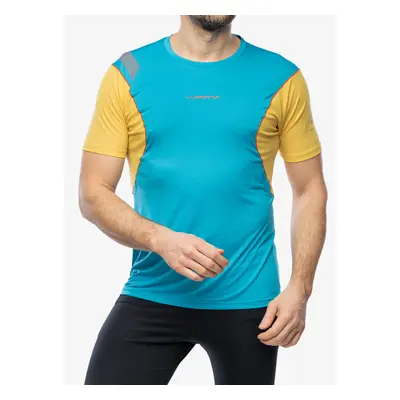 La Sportiva Resolute T-Shirt Futópóló - tropic blue/bamboo