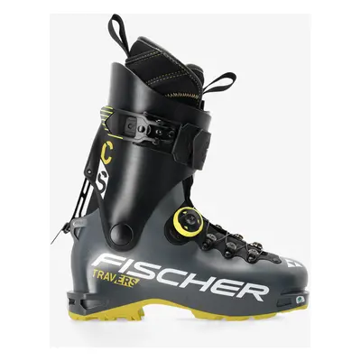 Fischer Travers CS Síbakancsok - yellow/grey/black