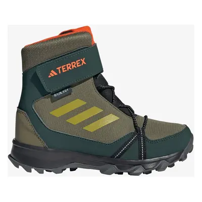 adidas TERREX Snow Velcro RAIN.RDY Winter Gyerekcipő - focus oliv/puls oliv/im orange