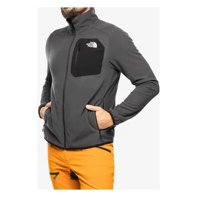 The North Face Experit Grid Fleece Cipzáras felső - asphalt grey/black