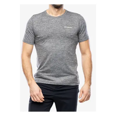 Columbia Kwick Hike Back Graphic S/S Tee Nyomtatott póló - black/naturally boundless