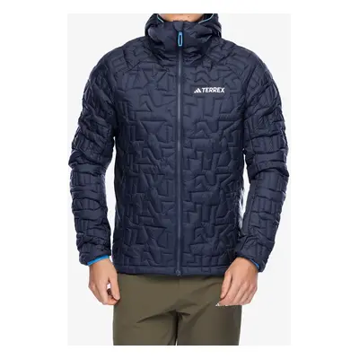 adidas TERREX Xperior PrimaLoft Loose Fill Insulated Hooded Jkt Bélelt kabát - shadow navy