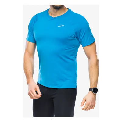 Brooks Atmosphere Short Sleeve 2.0 Futópóló - cerulean