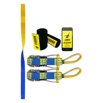 Slackline Gibbon Slacklines FlowLine Treewear Set Slackline