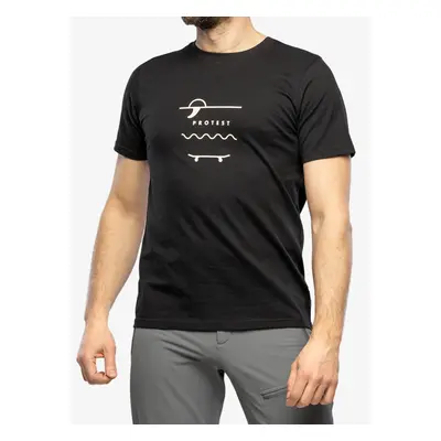 Protest Prtahaird T-Shirt Pamutpóló - true black