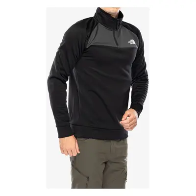 The North Face Reaxion 1/4 Zip Fleece Polárfelső - tnf black/asphalt grey