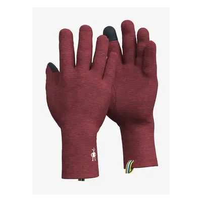 Smartwool Thermal Merino Glove Gyapjú kesztyű - currant heather