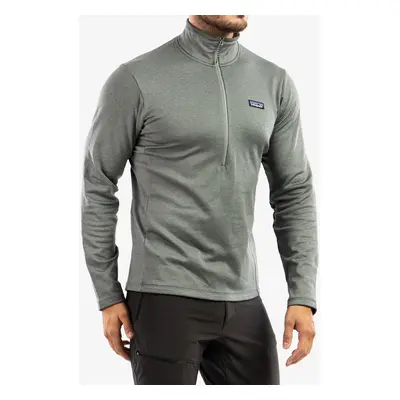 Patagonia R1 Daily Zip Neck Polárfelső - noble grey/salt grey x-dye