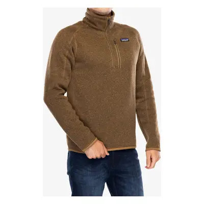 Patagonia Better Sweater 1/4 Zip Polár - coriander brown