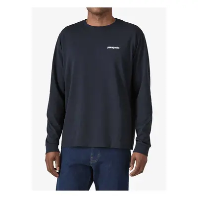 Patagonia L/S P-6 Logo Responsibili-Tee Férfi pulóver - new navy