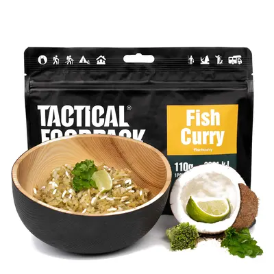 Tactical Foodpack liofilizált étel, halas curry, g