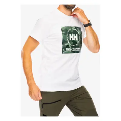 Helly Hansen Core Graphic T-Shirt Pamutpóló - white