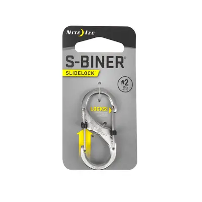 Nite Ize S-Biner Slide Lock Karabiner - steel