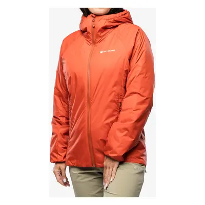 Montane Respond Hoodie Női bélelt kabát - saffron red