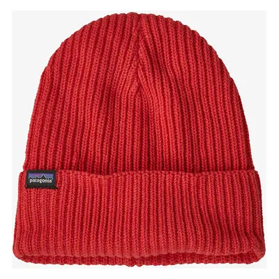 Patagonia Fisherman Rolled Beanie Téli sapka - madder red