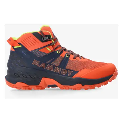 Mammut Sertig II Mid GTX Férfi Túracipő - hot red/marine