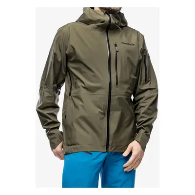 Norrona Lofoten Gore-Tex Jacket Férfi Túrasídzseki - olive night