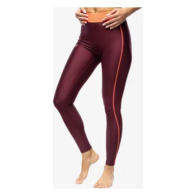 Under Armour HeatGear Branded Waistband Leggings Női edző leggings - dark maroon/beta