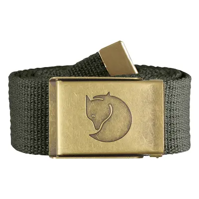 Fjallraven Canvas Brass Belt cm Nadrágszíj - mountain grey