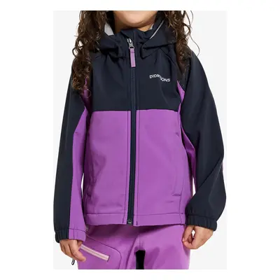 Didriksons Troel Jacket Gyerekkabát - tulip purple