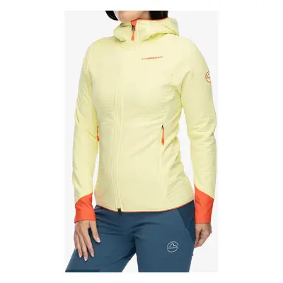 La Sportiva Bristen Thermal Hoody Női polár - zest/cherry tomato