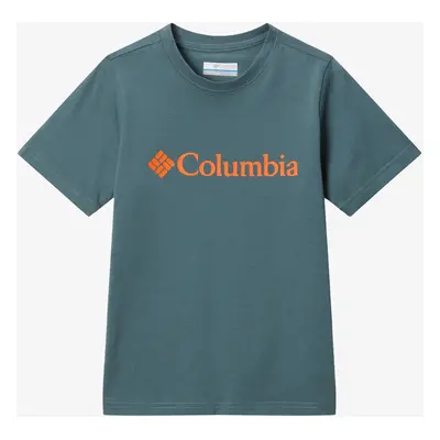 Columbia Basin Ridge SS Graphic Tee Gyerekpóló - metal/bright orange csc