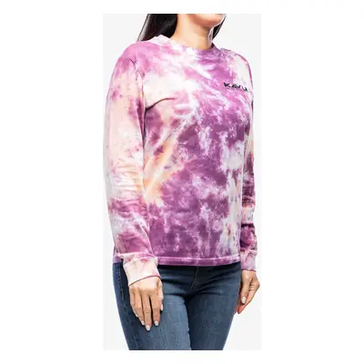 Kavu Forever Kavu LS Hosszú ujjú női póló - pink blaze tie dye