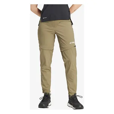 adidas TERREX Utilitas Zip Off Pants Női nadrág - olive strata