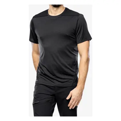 Salomon Outline SS Tee Gyorsan száradó póló - deep black