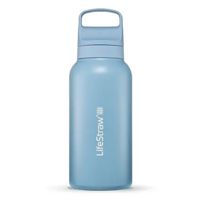 Lifestraw Go 2.0 Stainless Steel Water Filter 1L Vízszűrő palack - icelandic blue