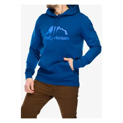 Helly Hansen Nord Graphic Pullover Hoodie Kapucnis felső - deep fjord/fjord