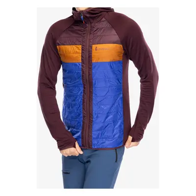 Cotopaxi Capa Hybrid Insulated Hooded Jacket Átmeneti kabát - wine/blue violet