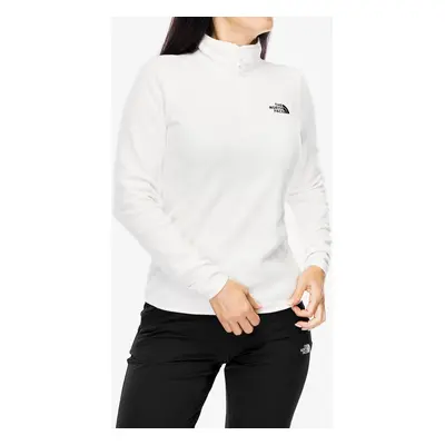 The North Face Glacier 1/4 Zip Női polárfelső - white dune