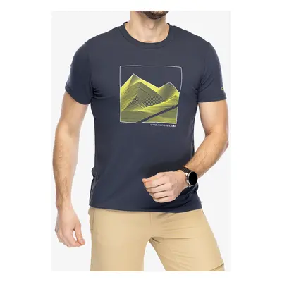 CMP Verte T-Shirt Bamboo Jersey Nyomtatott póló - b.blue/lime