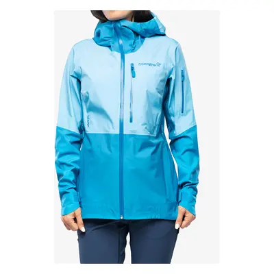 Norrona Lofoten Gore-Tex Jacket Női Kabát - aquarius/hawaiian surf