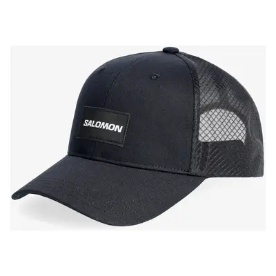 Salomon Trucker Curved Cap Baseball-Sapka - deep black/deep b