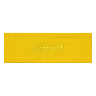 Norrona Warmwool2 Headband Fejpánt - sulphur