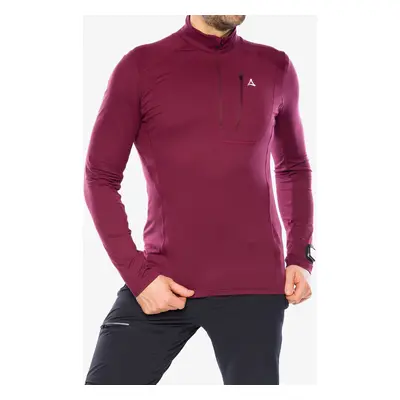 Schoffel Longsleeve Berwang Cipzáras felső - dark burgundy