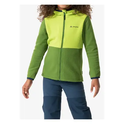 Vaude Pulex Hooded Jacket II Gyermek Pulóver - cactus