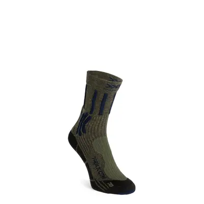 X-Socks Trek X CTN Zokni - forest green/midnight blue