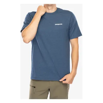 Patagonia P-6 Logo Responsibili-Tee Pamutpóló - utility blue