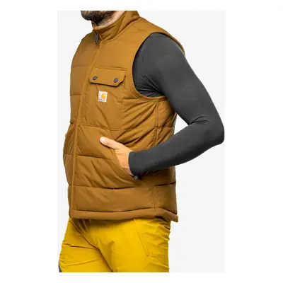 Carhartt Loose Fit Montana Insulated Vest Bélelt mellény - oak brown