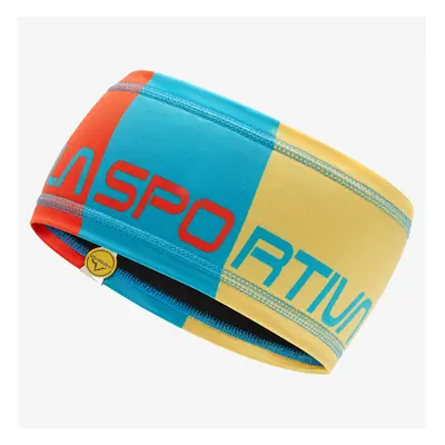 La Sportiva Diagonal Headband Fejpánt - cherry tomato/tropic blue