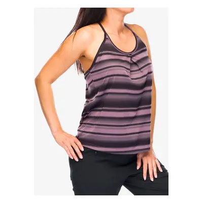 Black Diamond Integrale Tank Női Póló - mulberry stripe