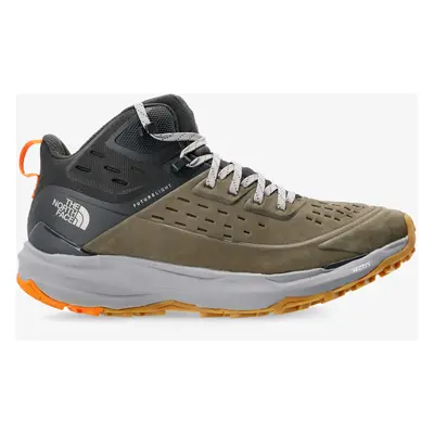 The North Face Vectiv Exploris Mid FUTURELIGHT LTHR Férfi Cipő - green/grey