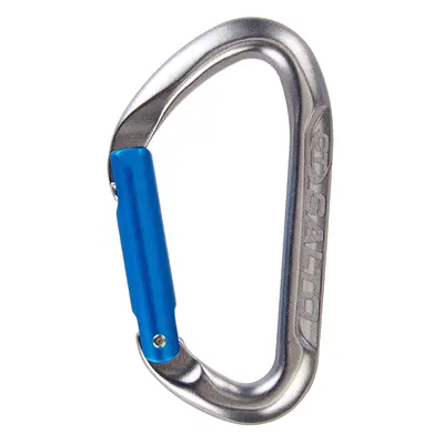 Climbing Technology Salto Karabiner - titanium/electricblue